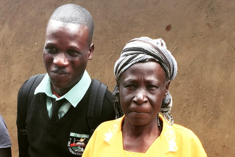 Ruben and his mother
